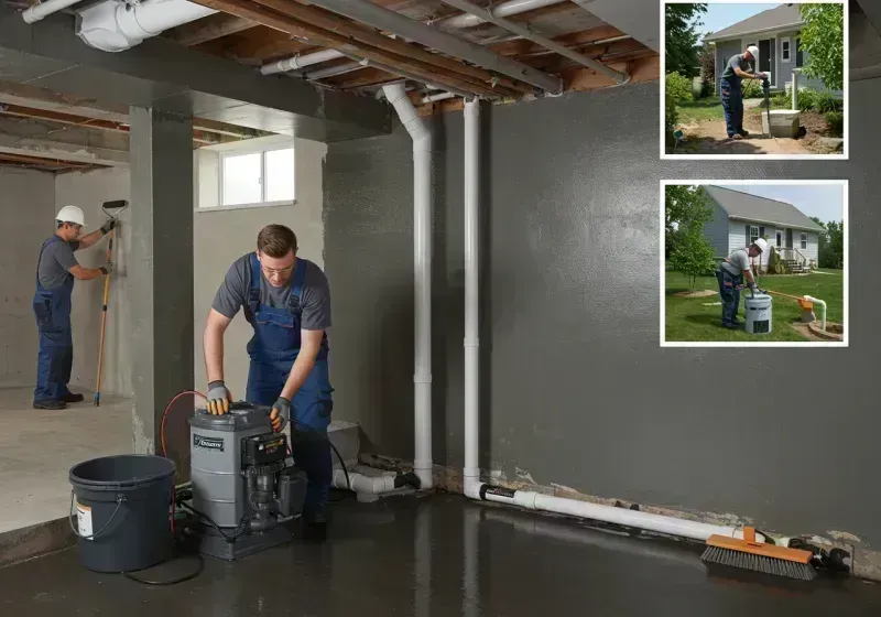 Basement Waterproofing and Flood Prevention process in Clayton, AL